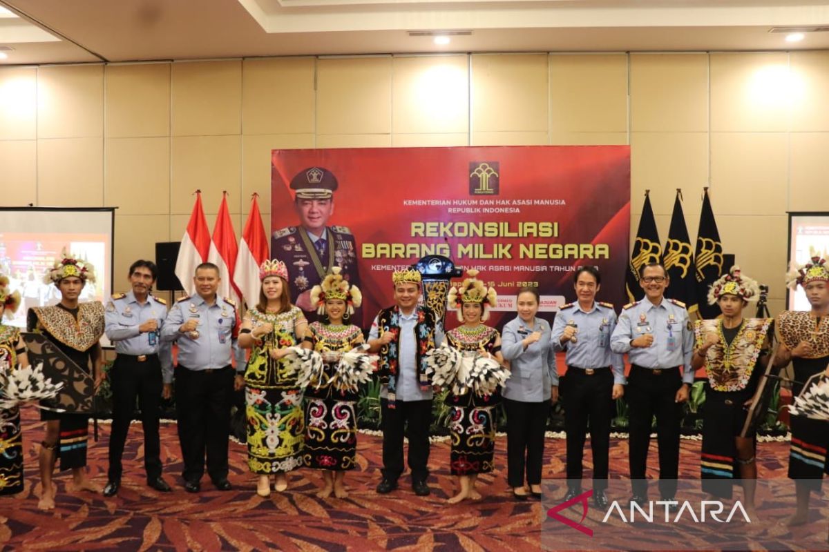 Kemenkumham Kalsel ikuti rekonsiliasi pengelolaan BMN Regional Kalimantan