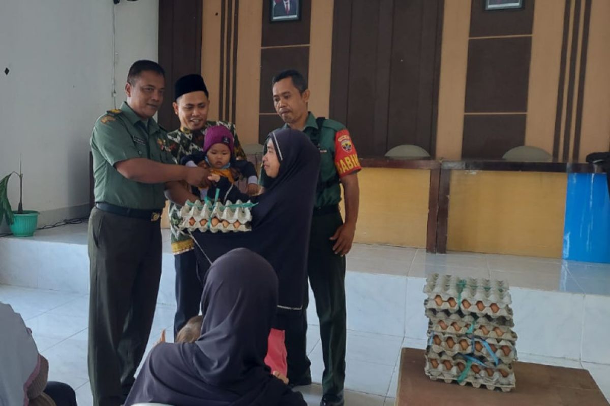 Kodim Lombok Tengah memperkuat program penanganan stunting