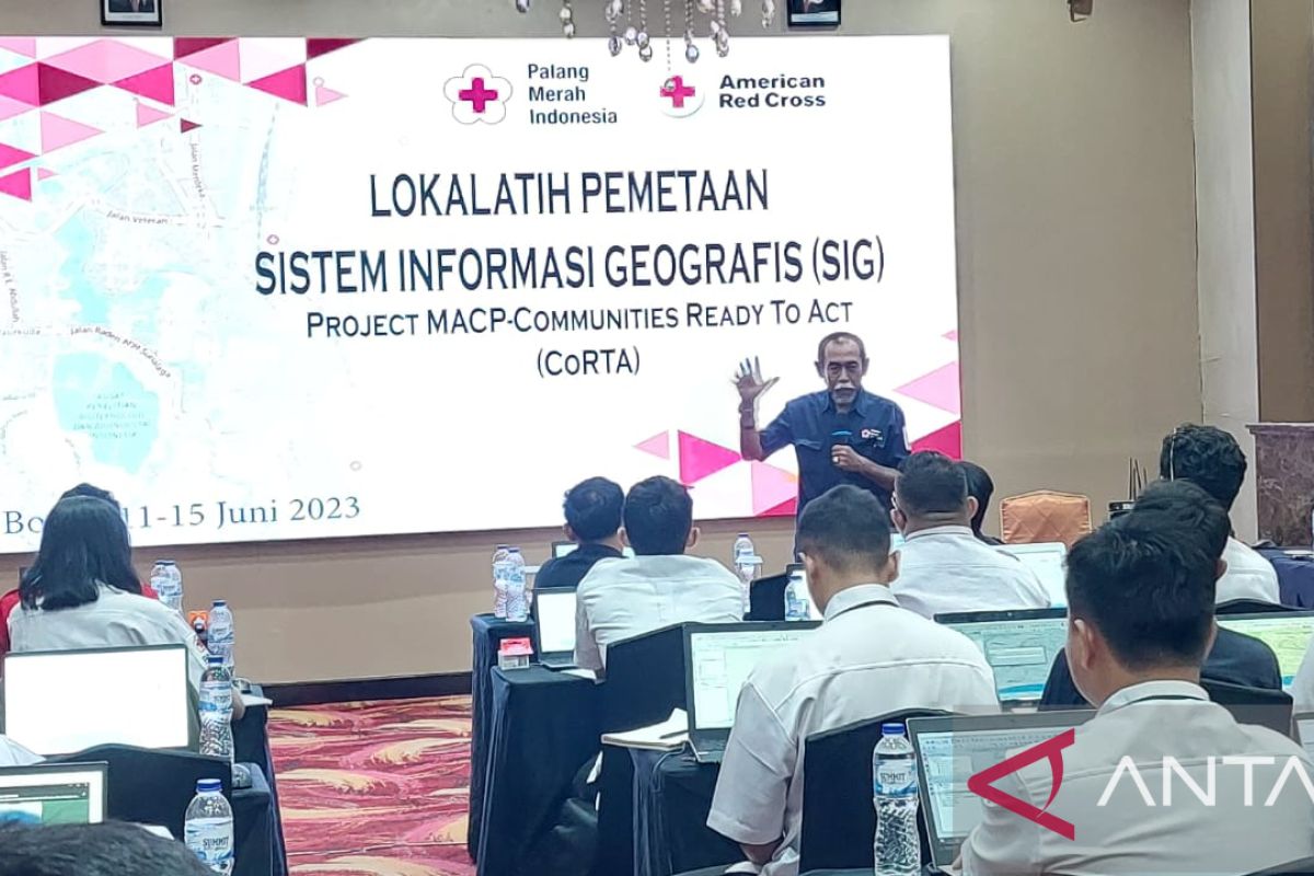 PMI gelar lokalatih pemetaan SIG untuk tingkatkan kemampuan personel