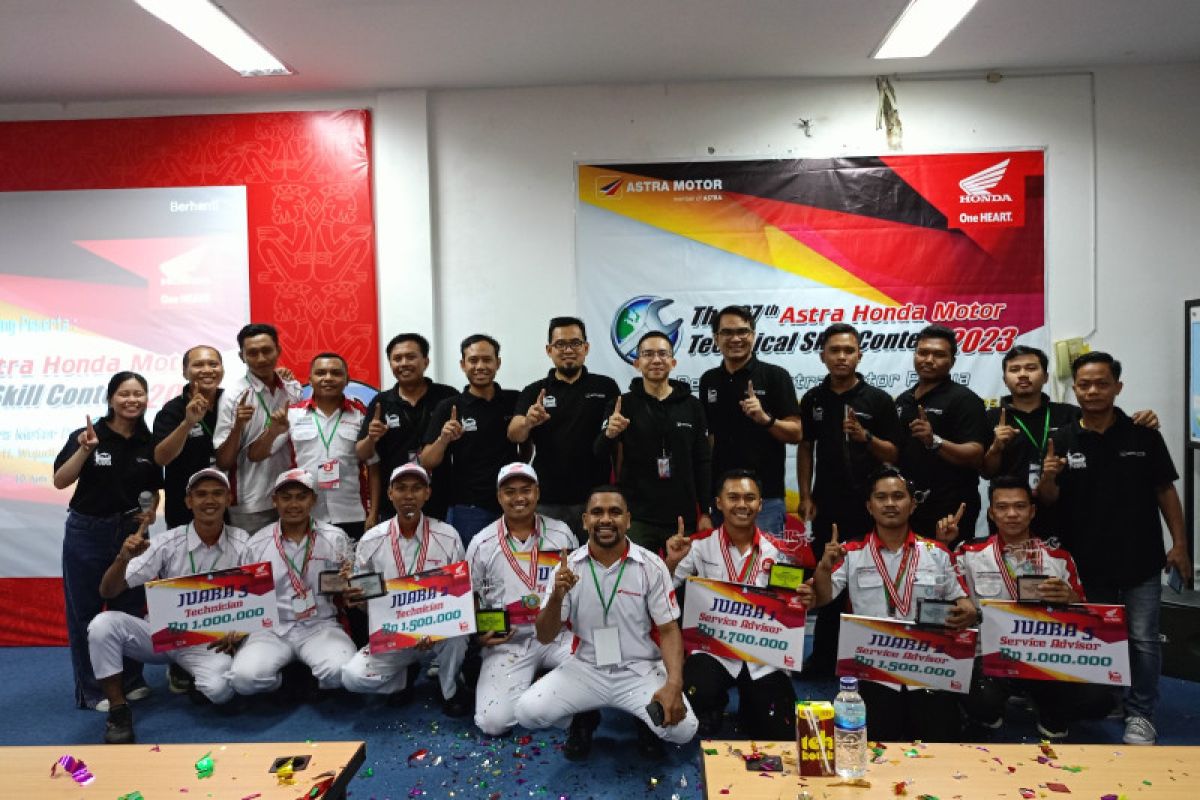 Astra Motor Papua gelar "The 27th Astra Honda Motor Technical Skill Contest 2023"