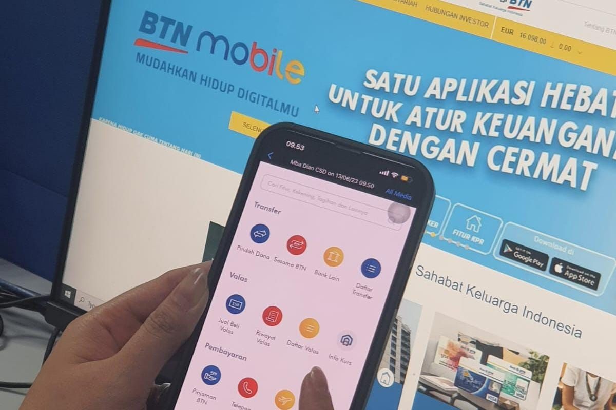 BTN mobile permudah transaksi valas