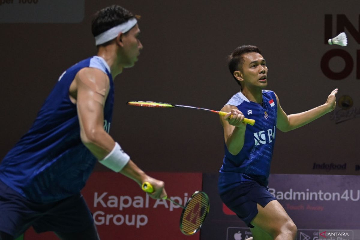 Ganda putra India bungkam Fajar/Rian di perempat final