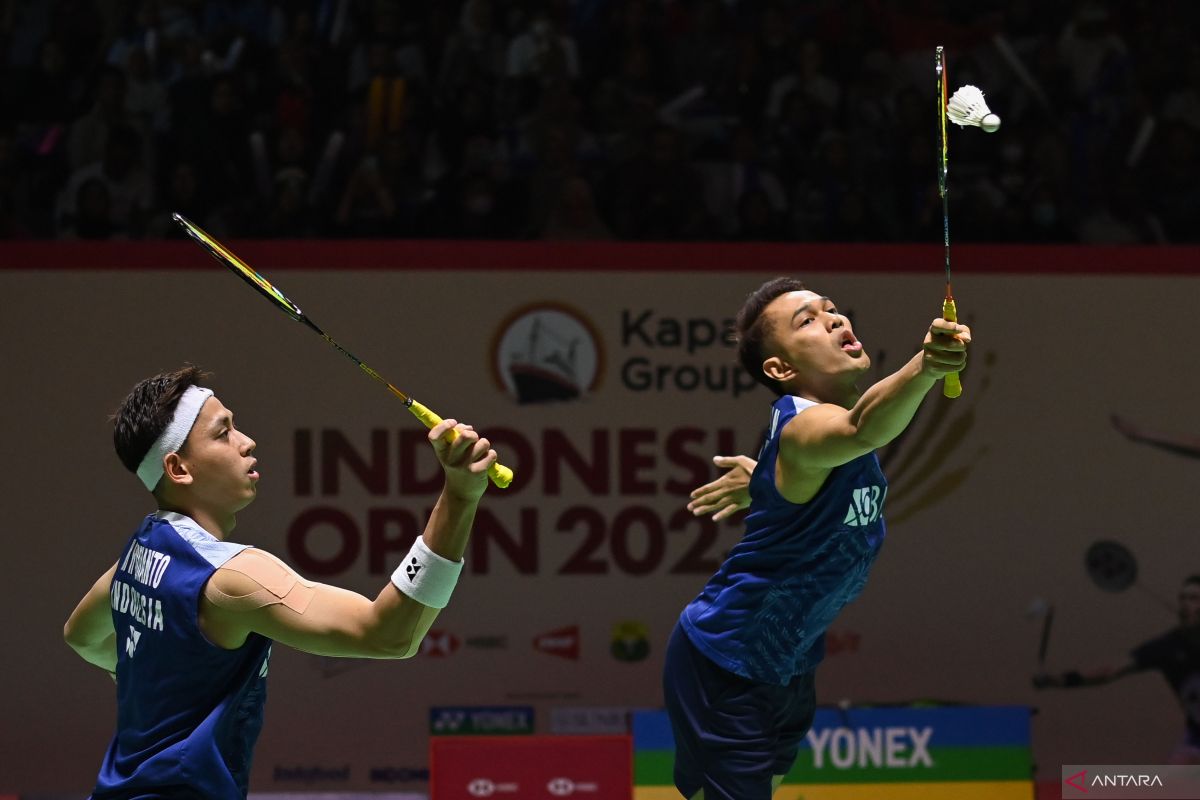 Jadwal Indonesia Open 2023, Fajar/Rian tantang wakil China