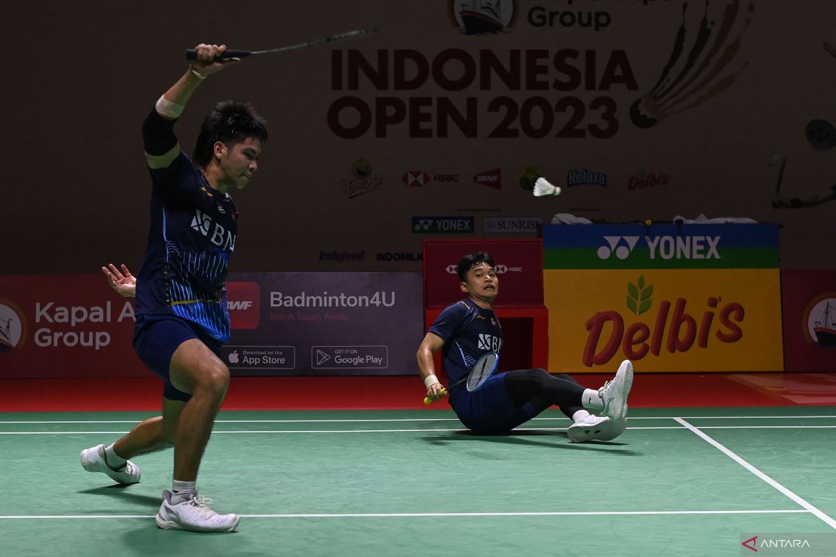 Indonesia Open 2023 - Leo/Daniel ke perempat final usai akhiri perlawanan Ong/Teo