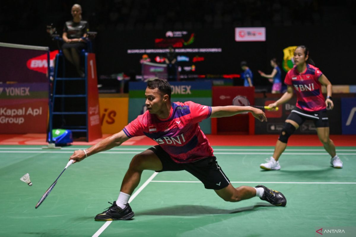 Indonesia Open 2023 - Rehan/Lisa tak bisa lepas dari tekanan saat hadapi wakil Denmark