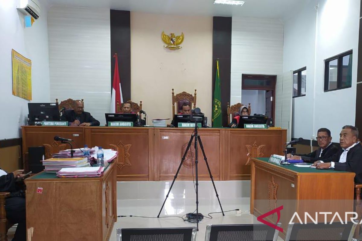 Terdakwa kasus 200 kilogram sabu jalani sidang perdana dari Lapas Aceh