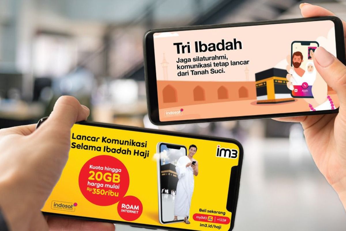Indosat hadirkan paket haji untuk terus terhubung dengan keluarga saat beribadah