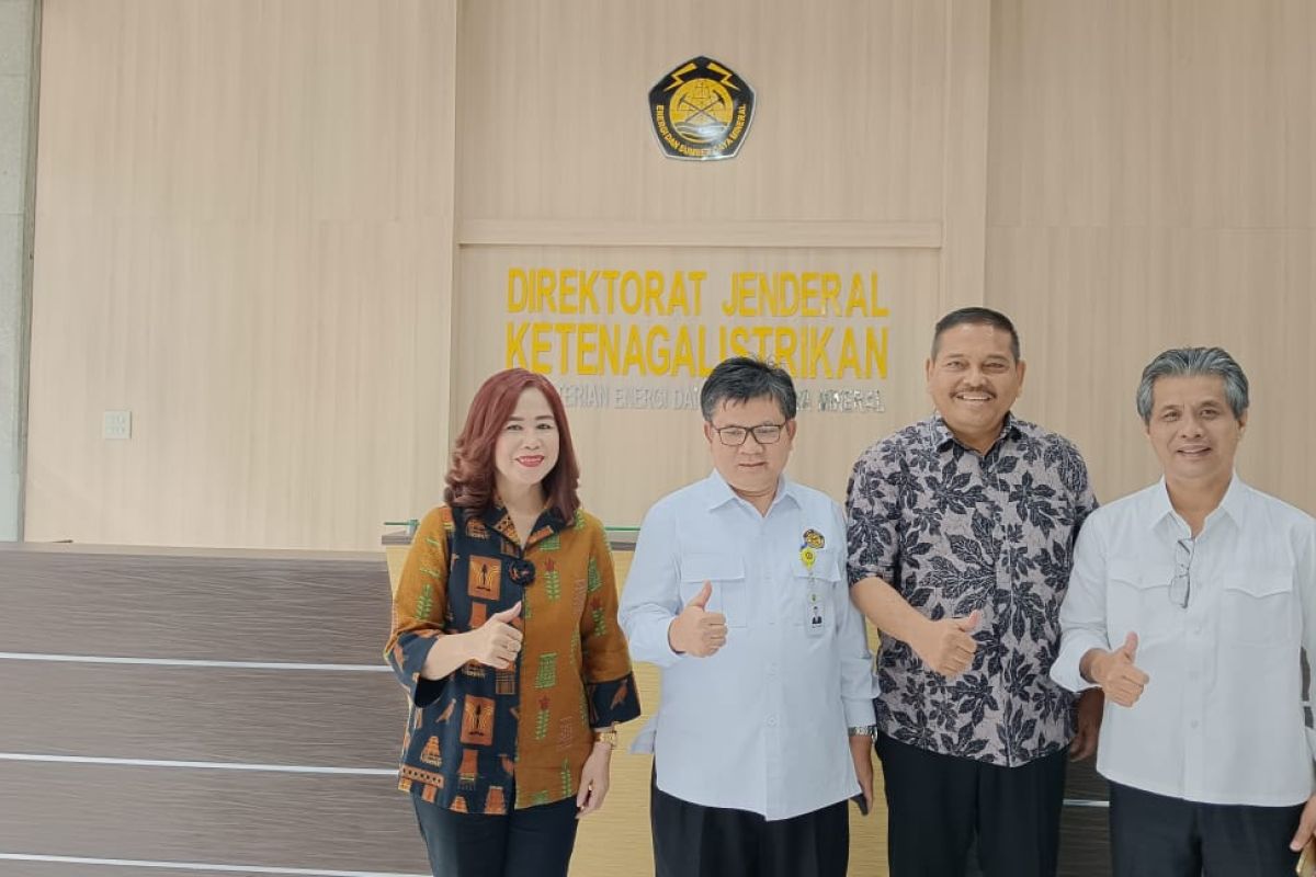 Dirjen Kelistrikan Kementerian ESDM terima pimpinan Komunitas Masyarakat Peduli Kepulauan Nias Terang