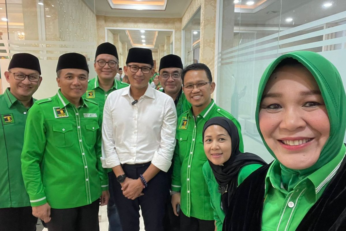 Sandiaga: Saya ini bisa mendapatkan kesamaan perjuangan dari PPP