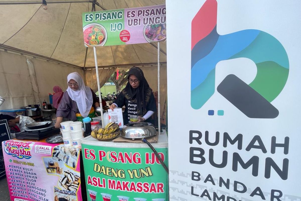 Meriahkan HUT ke 341 Kota Bandarlampung, Rumah BUMN libatkan 7 UMKM kuliner