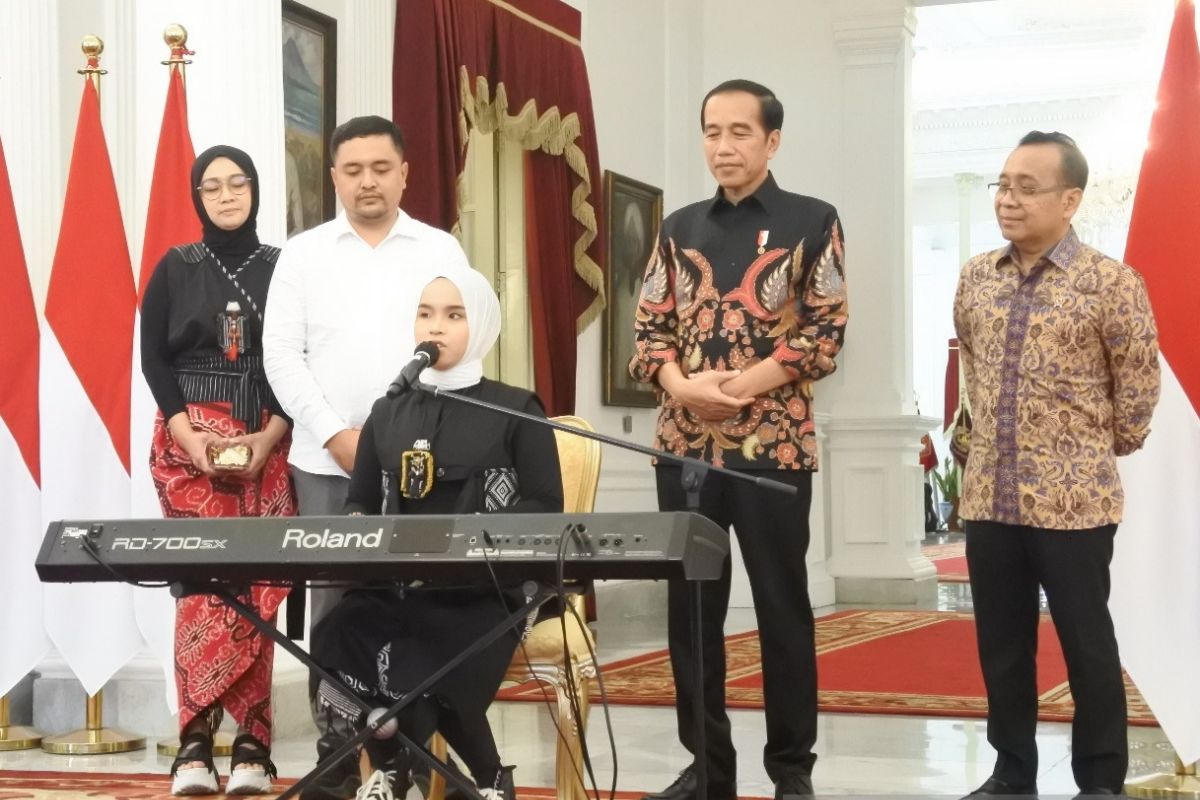 Presiden Jokowi ingin undang Putri Ariani menyanyi saat HUT RI