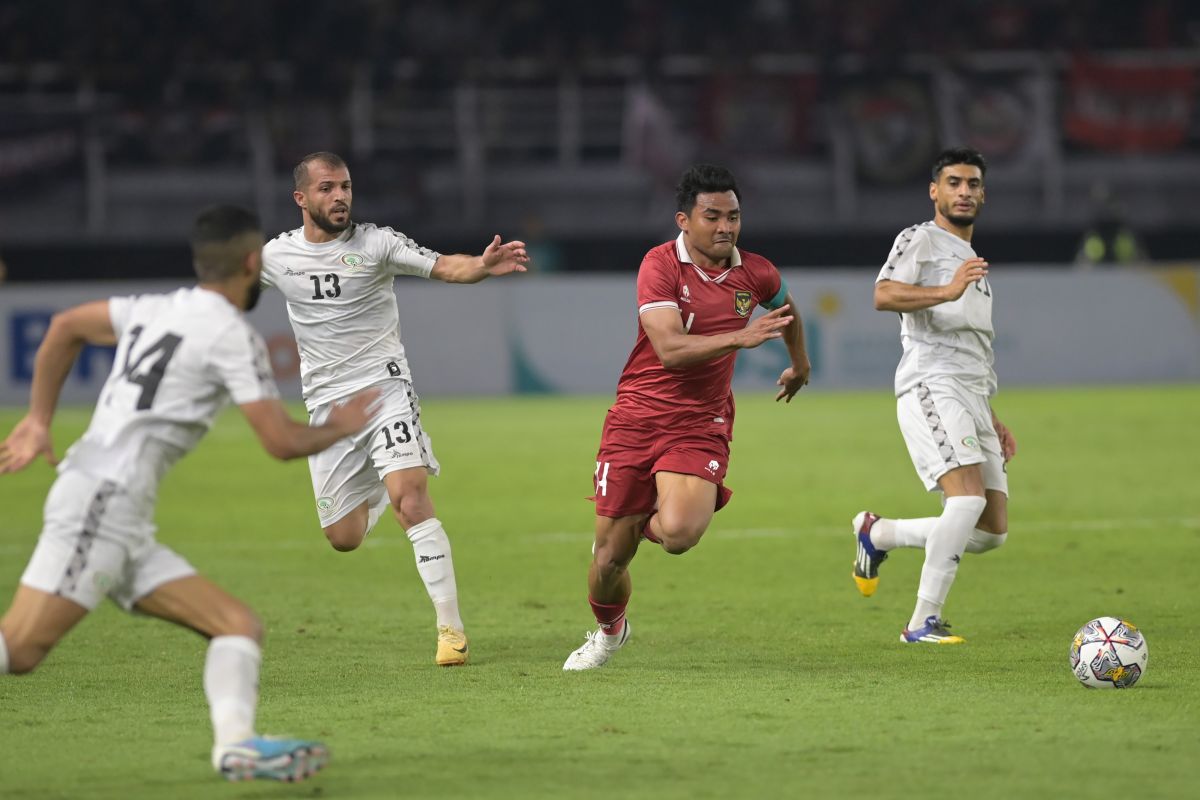 Pelatih Shin Tae-yong nilai Indonesia harusnya bisa cetak gol lawan Palestina