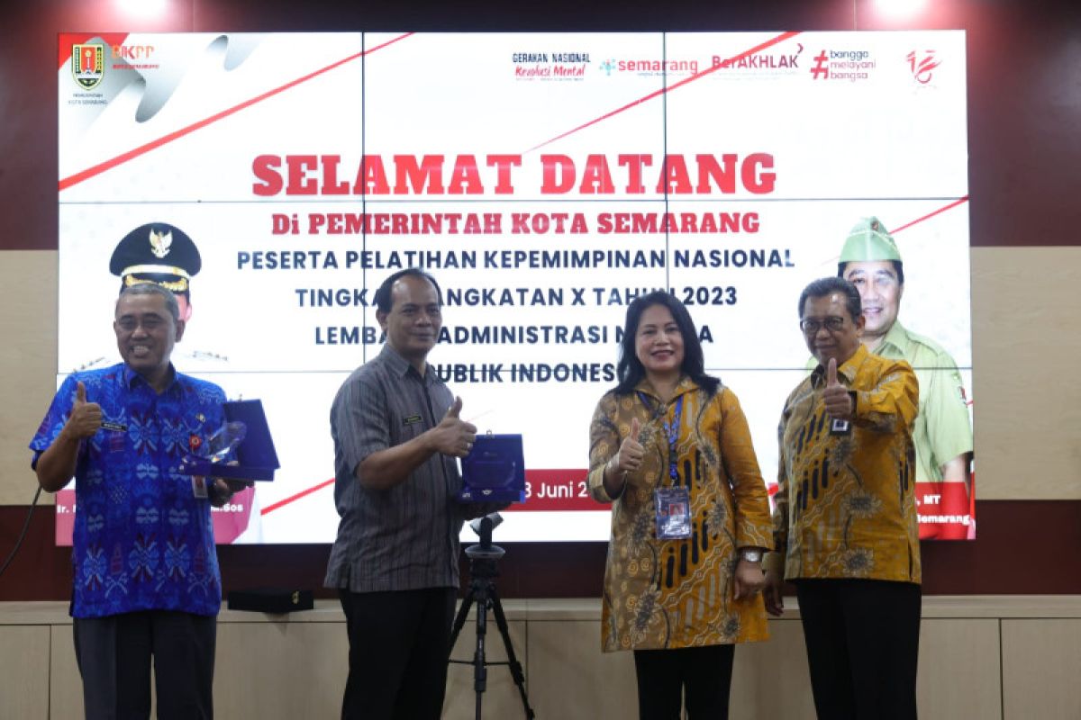 Lahirkan inovasi Smart City dan Metaverse, Semarang jadi lokus kunjungan PKN II Angkatan X LAN RI