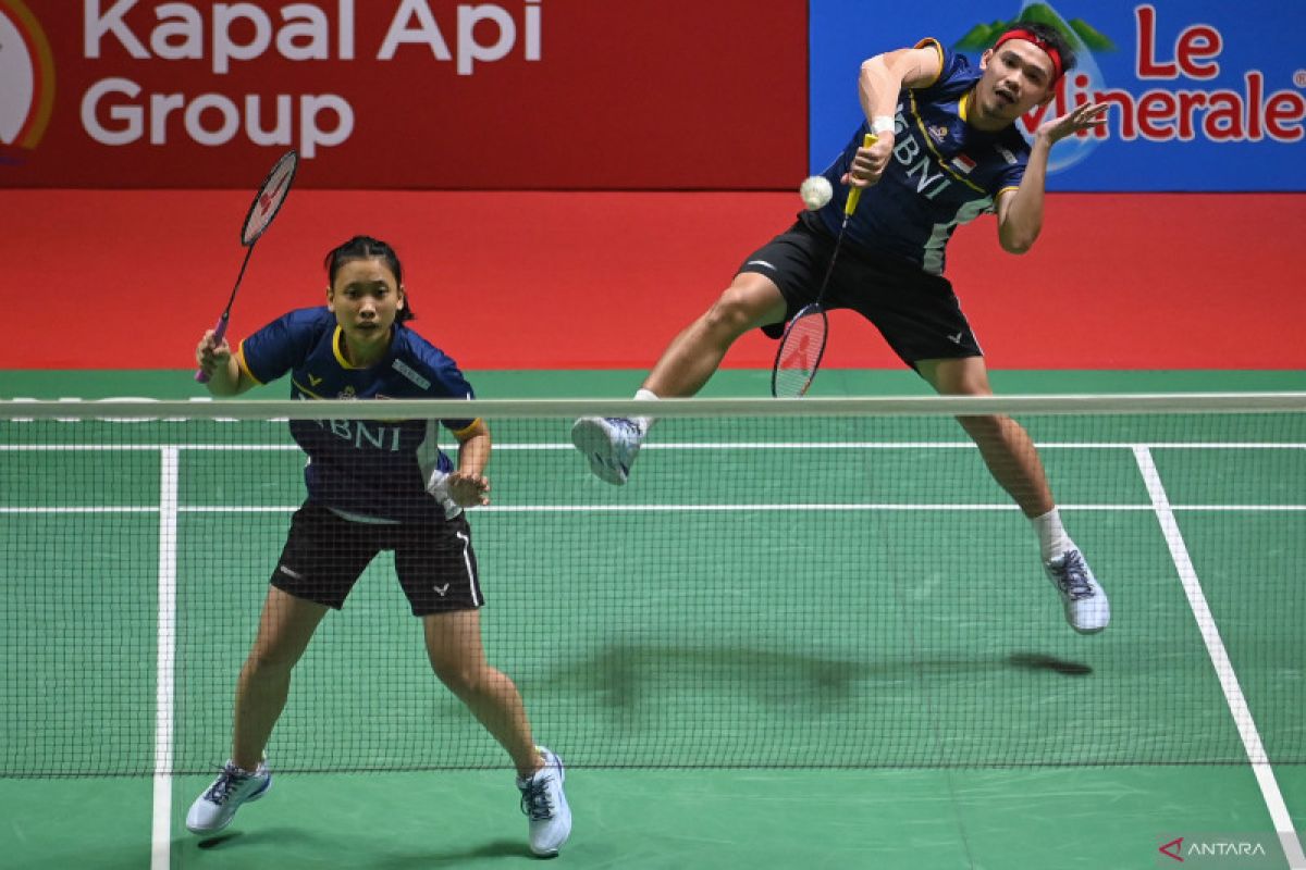 Rinov/Pitha maju ke perempat final Indonesia Open usai bungkam wakil Malaysia