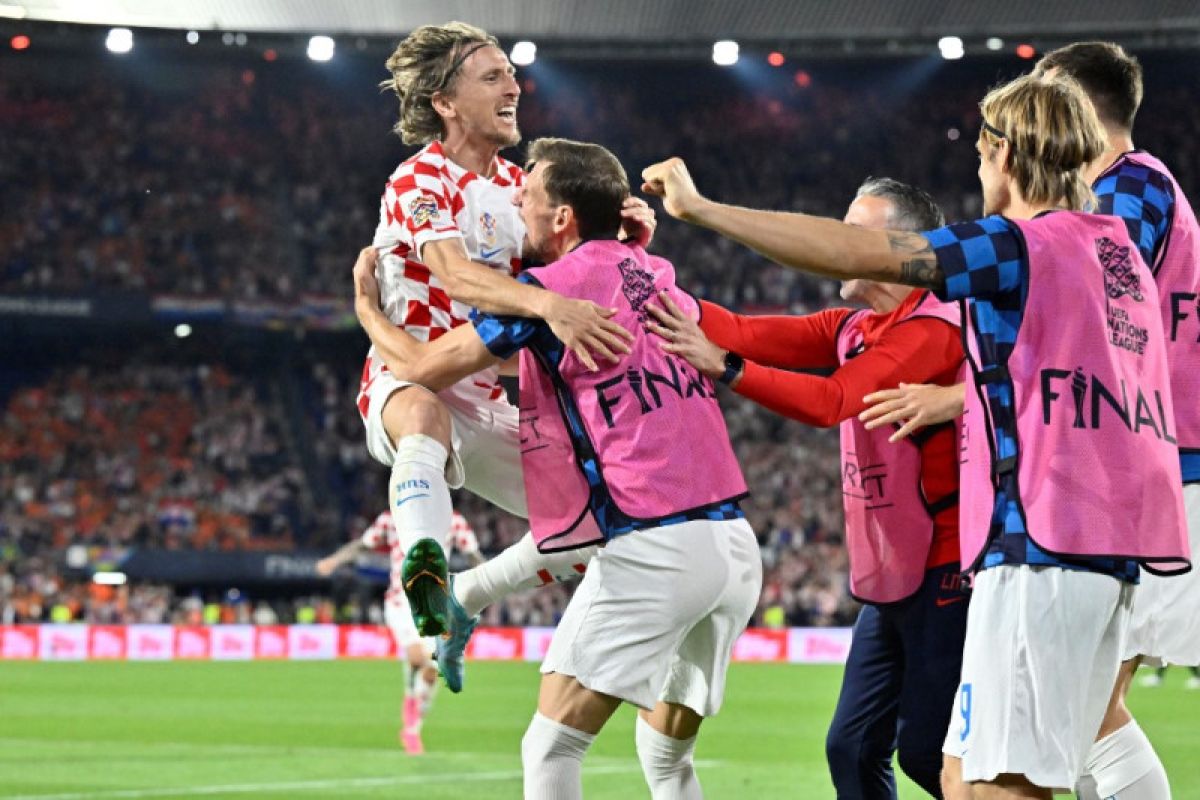 Kroasia ke final UEFA Nations League usai bungkam Belanda 4-2