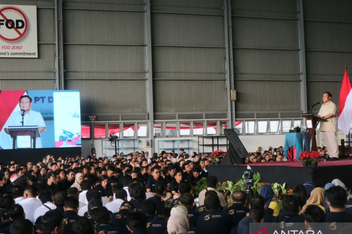 Defense industry vital for Indonesia's sovereignty: Subianto