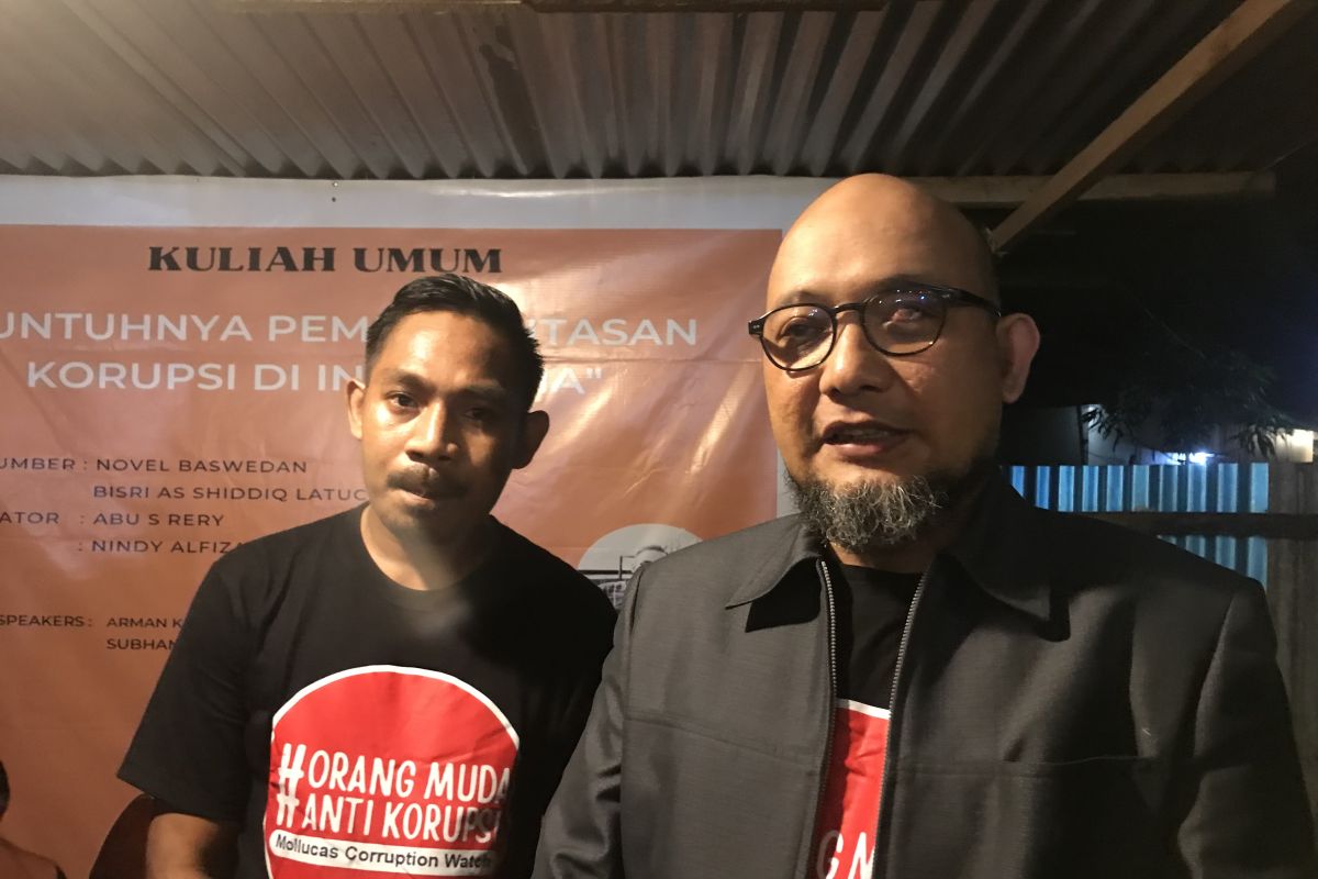 Novel Baswedan gencar cari informasi korupsi