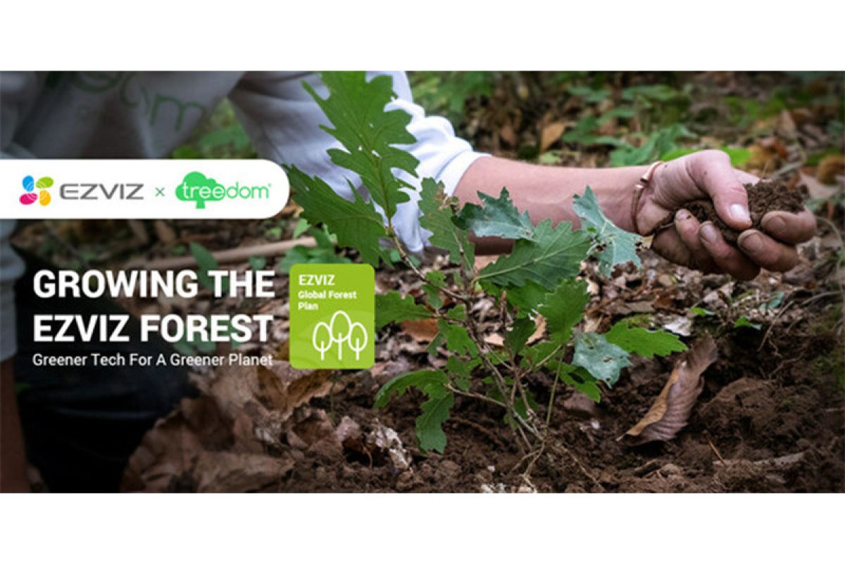 EZVIZ luncurkan program penanaman pohon berskala global lewat kolaborasi dengan Treedom