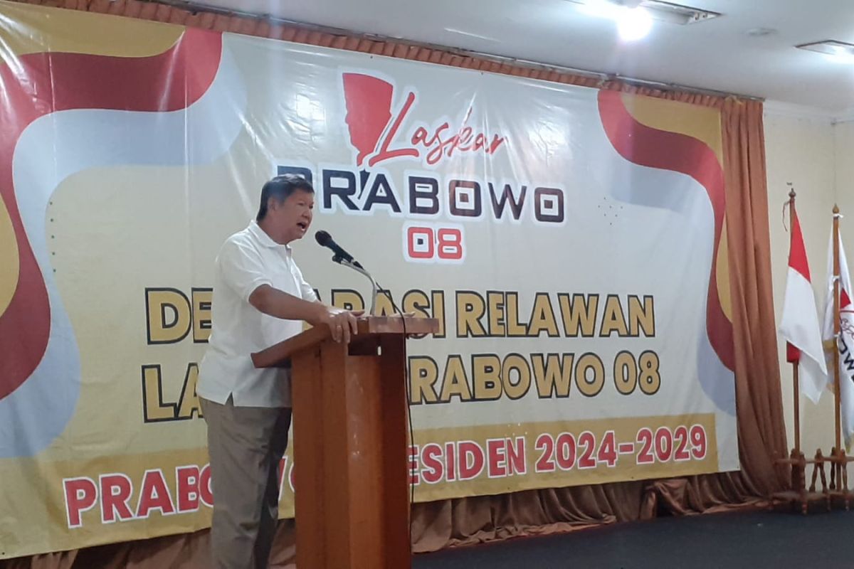 Laskar Prabowo 08 deklarasi Prabowo Subianto sebagai calon presiden