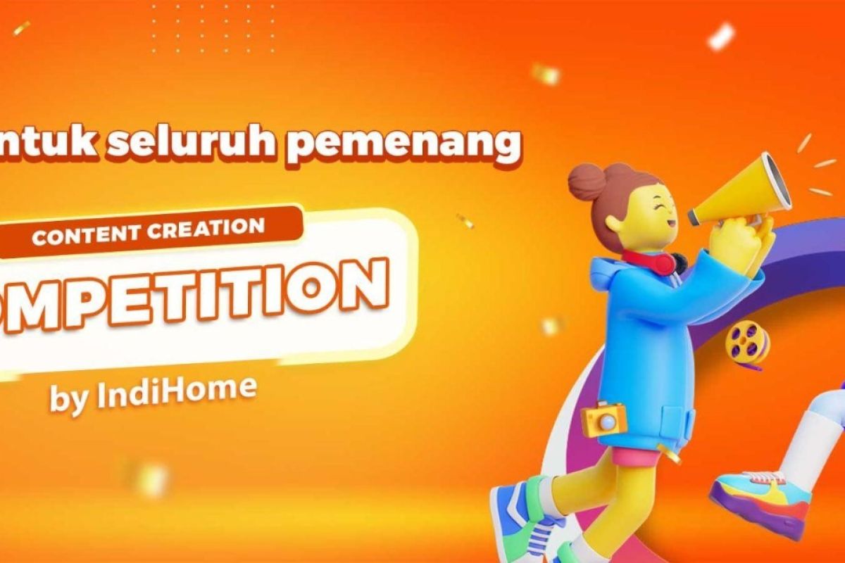 Indihome umumkan 30 pemenang lomba kreasi konten