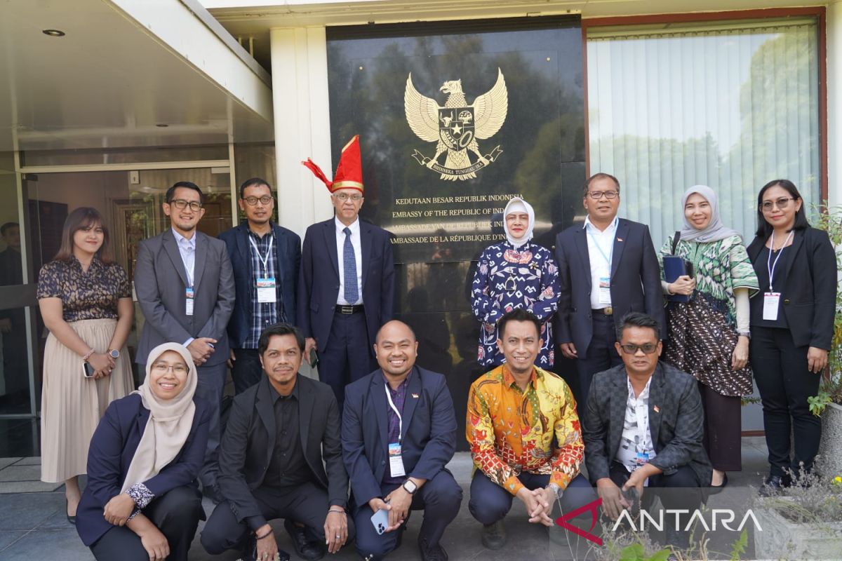 Wali Kota Makassar kunjungi KBRI Belgia