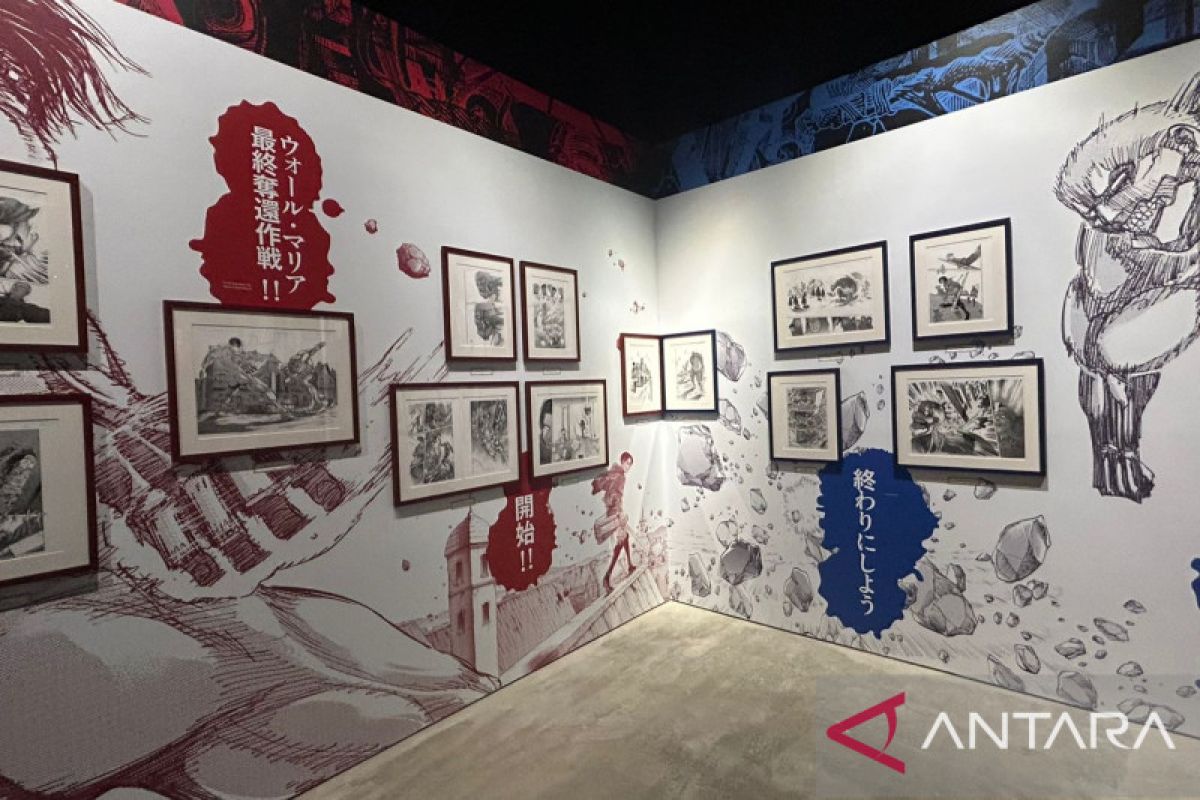 Pameran "Attack on Titan: The Final Exhibition" akan ada di Indonesia