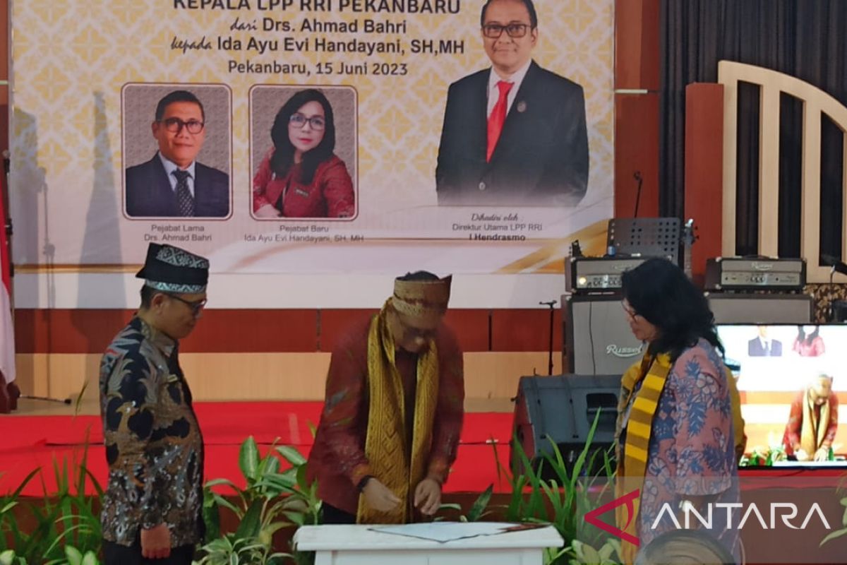 Ayu Evi Handayani resmi jabat Kepala LPP RRI Pekanbaru