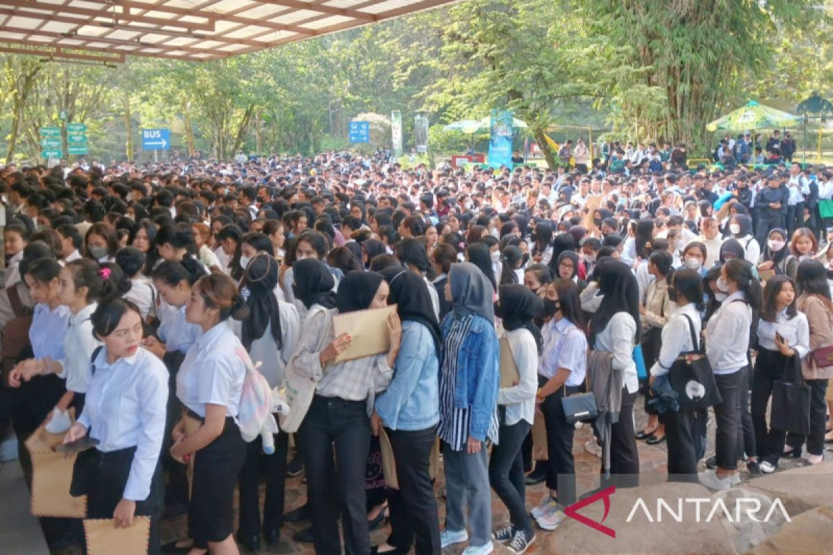 Bursa lowongan kerja TSI Bogor diserbu ribuan pelamar