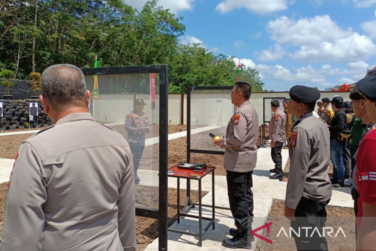 Terbesar di Riau, lapangan tembak Polres Meranti diresmikan untuk tingkatkan kemampuan