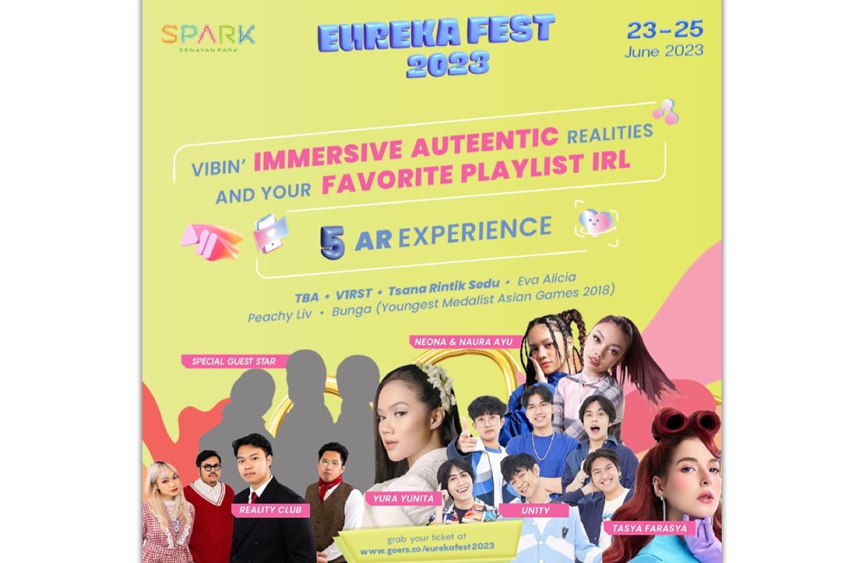 Emina akan gelar Eureka Fest 2023 mulai 23 hingga 25 Juni mendatang