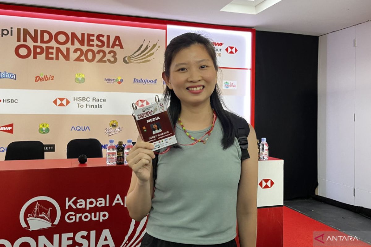 Kesan Debby Susanto alih profesi dari atlet ke wartawan di Indonesia Open