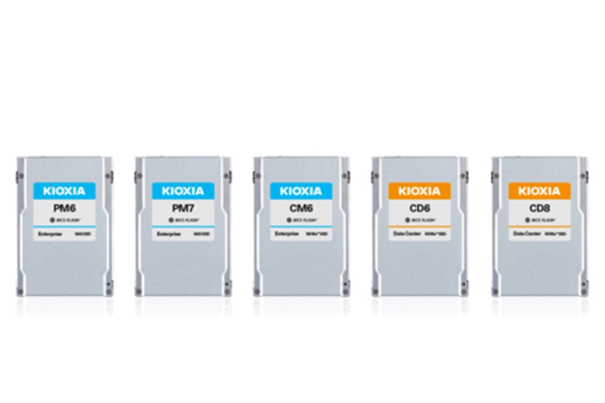 SSD KIOXIA Dapatkan Persetujuan Kompatibilitas dengan Adaptec Host Bus, Adaptor SmartRAID dari Microchip