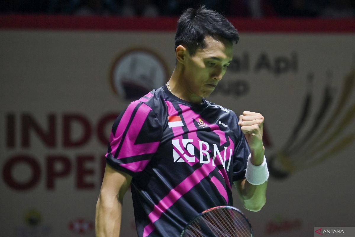 Bekuk wakil Malaysia, Jonatan lolos ke 16 besar Japan Open