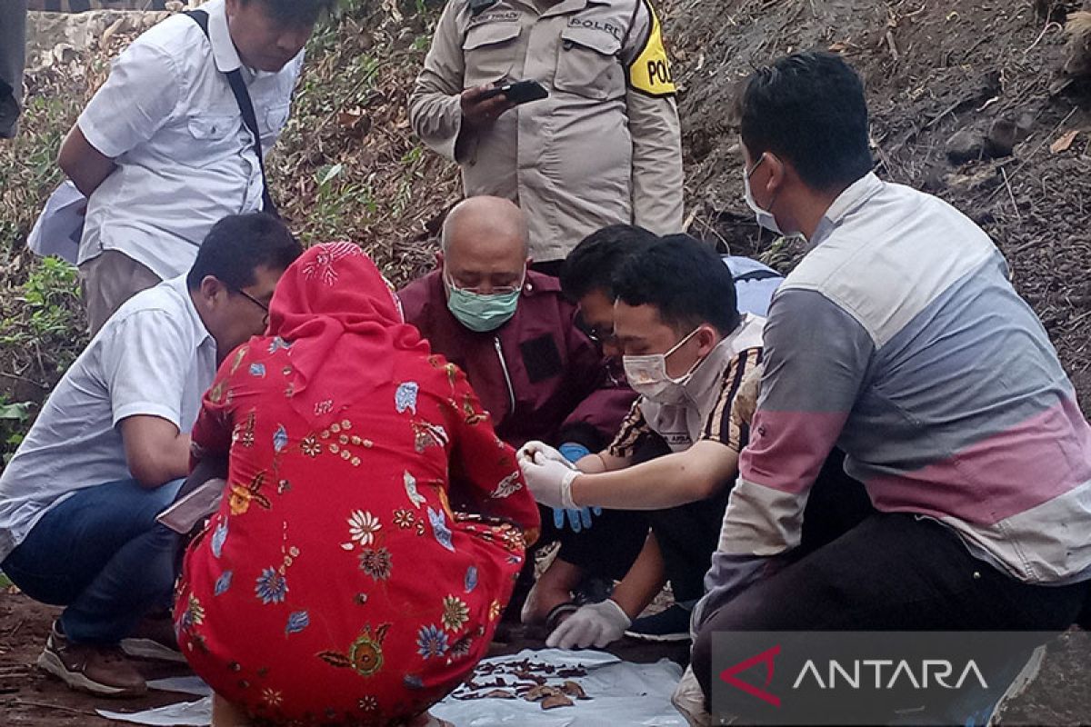 Polisi selidiki penemuan benda diduga tulang manusia di Purwokerto