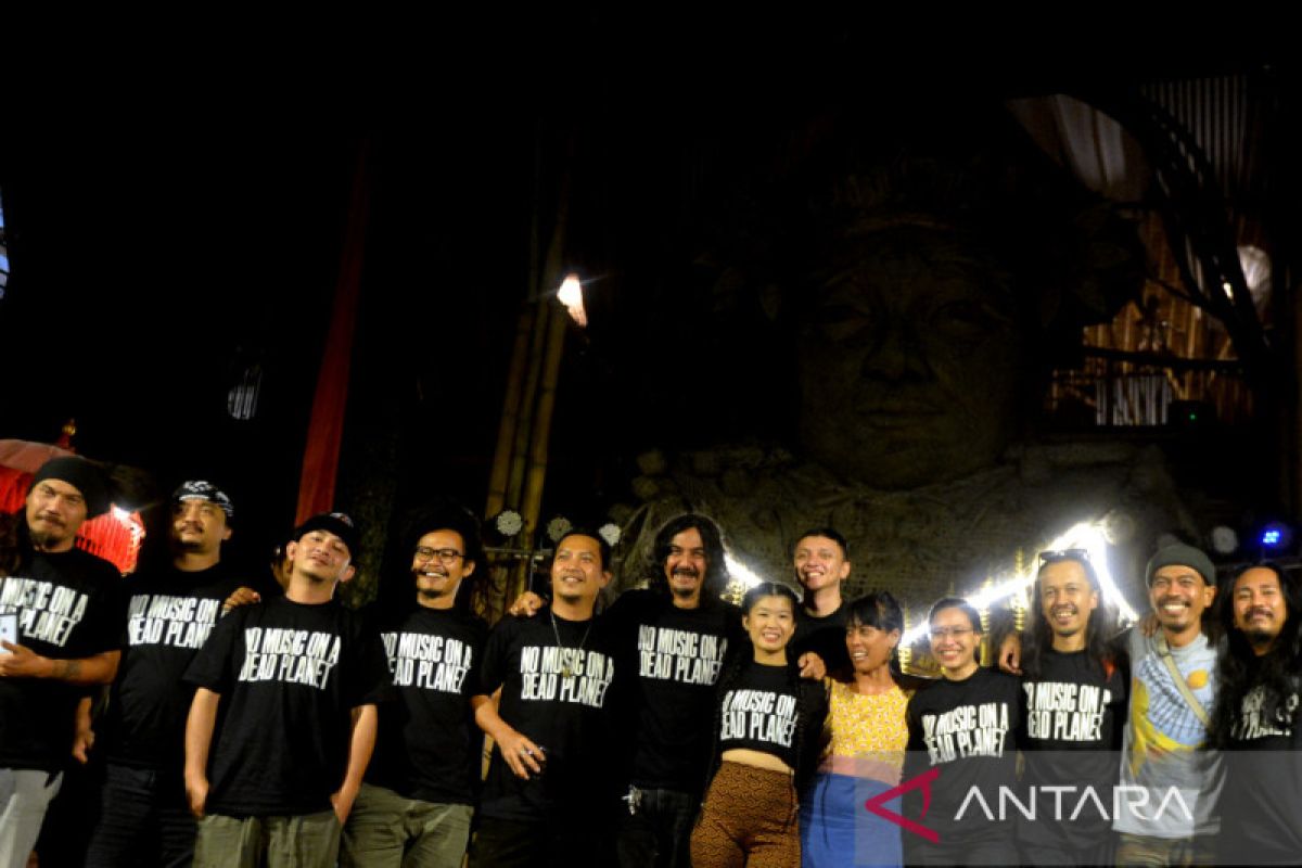 Bahas isu perubahan iklim, belasan musisi nasional berkumpul di Bali