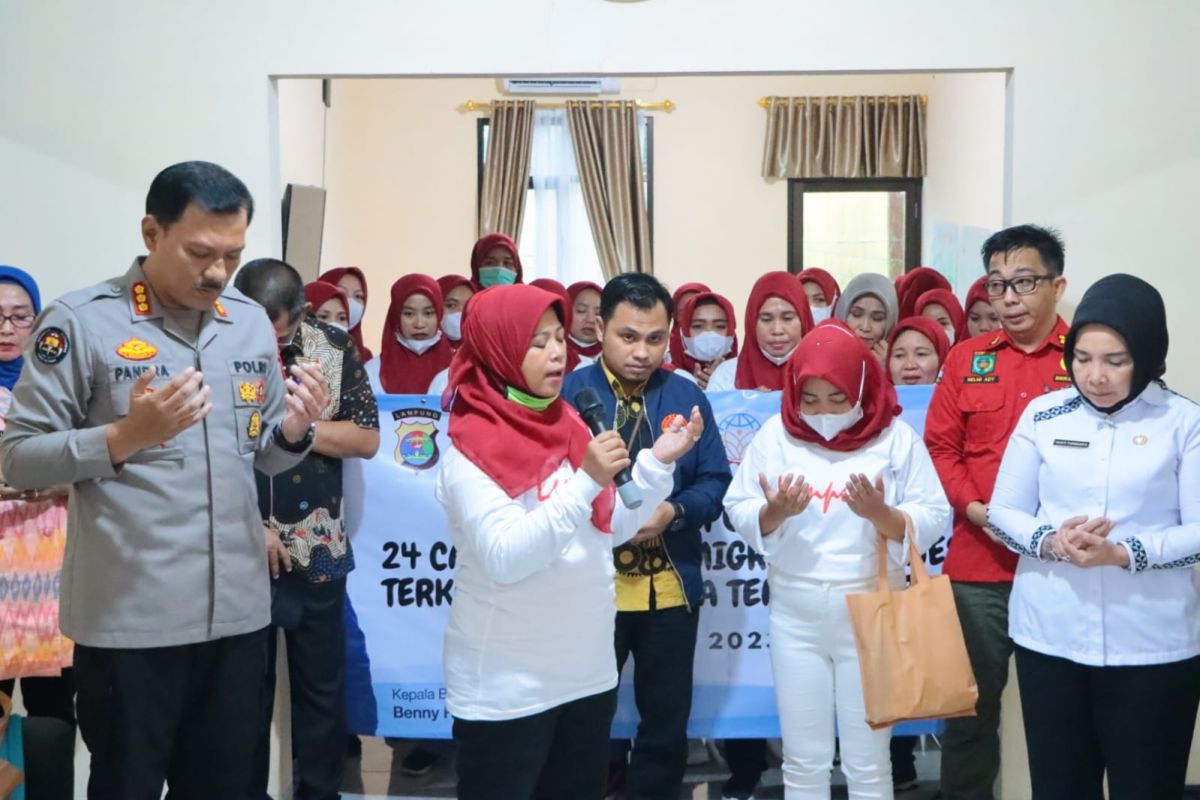 Polda Lampung kawal kepulangan 24 korban TPPO ke NTB