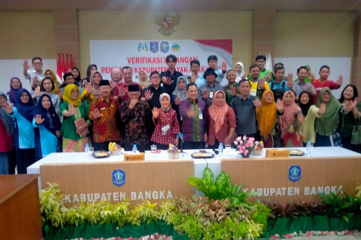 Kementerian PPPA evaluasi KLA di Bangka