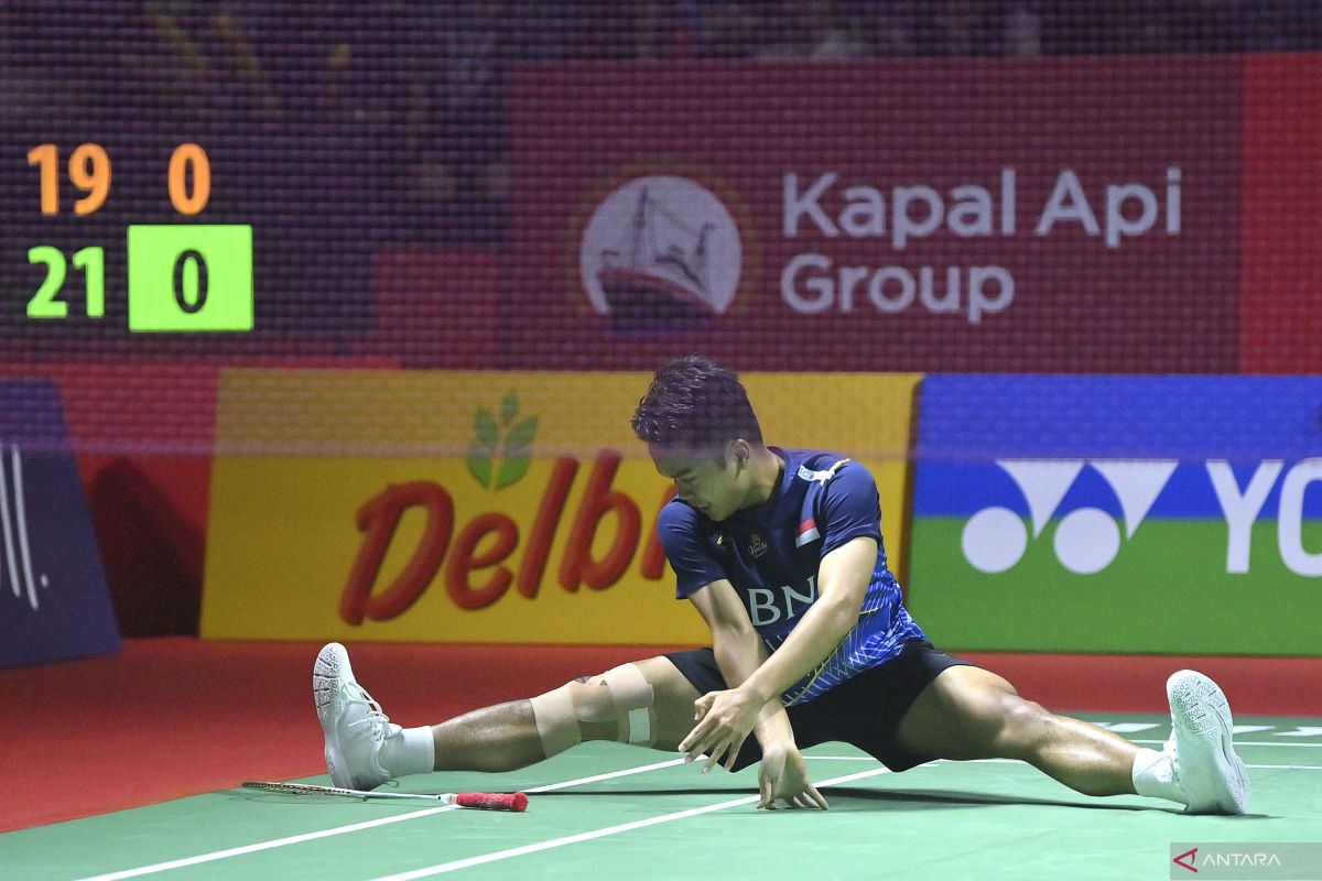 Ginting melaju ke final Indonesia Open 2023 hadapi Axelsen