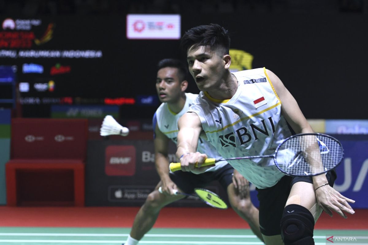 Bulu tangkis: Pram/Yere dan Ginting bertahan ke semifinal Indonesia Open 2023