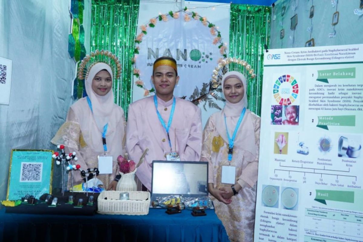 Mahasiswa UIN pamerkan nano cream ekstrak kecombrang di OASE Jakarta