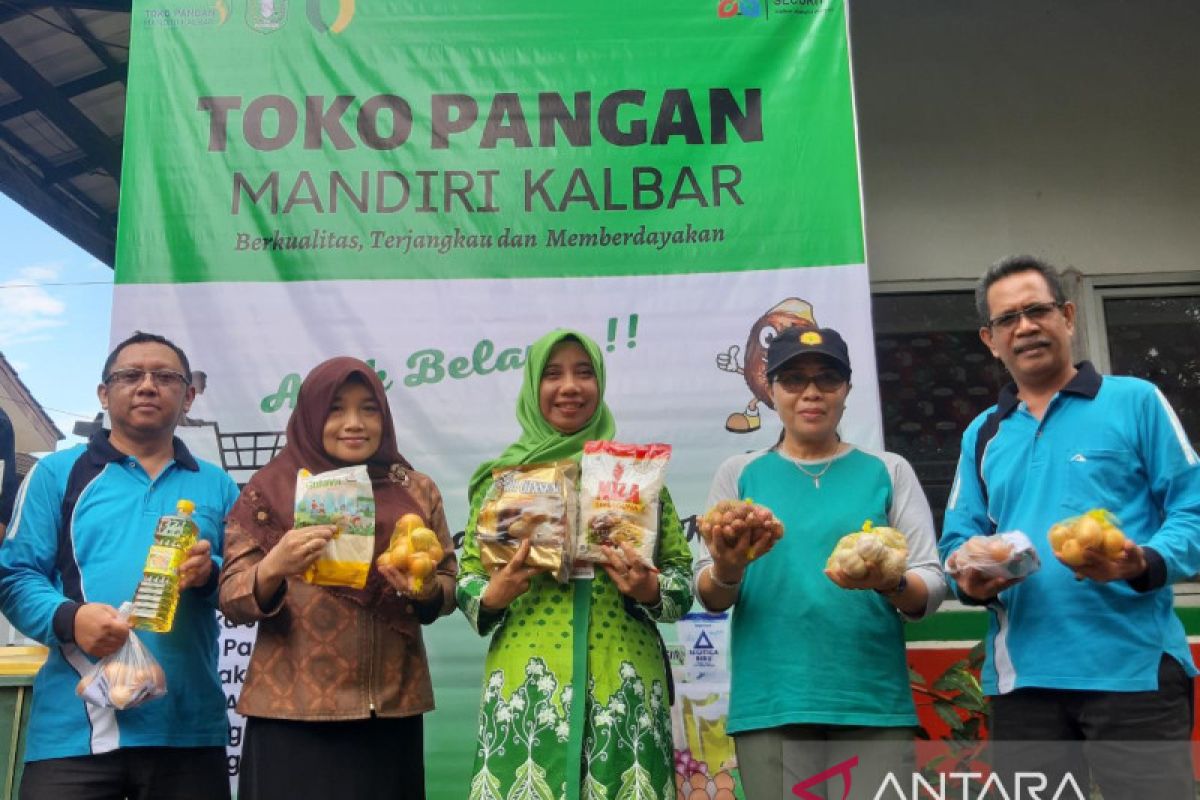 Dinas Ketahanan Pangan Kalbar hadirkan toko pangan mandiri tekan inflasi