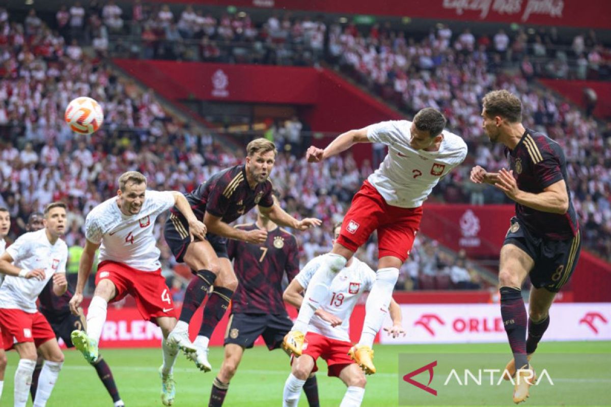 Laga persahabatan: timnas Jerman kalah tipis 0-1 di kandang Polandia