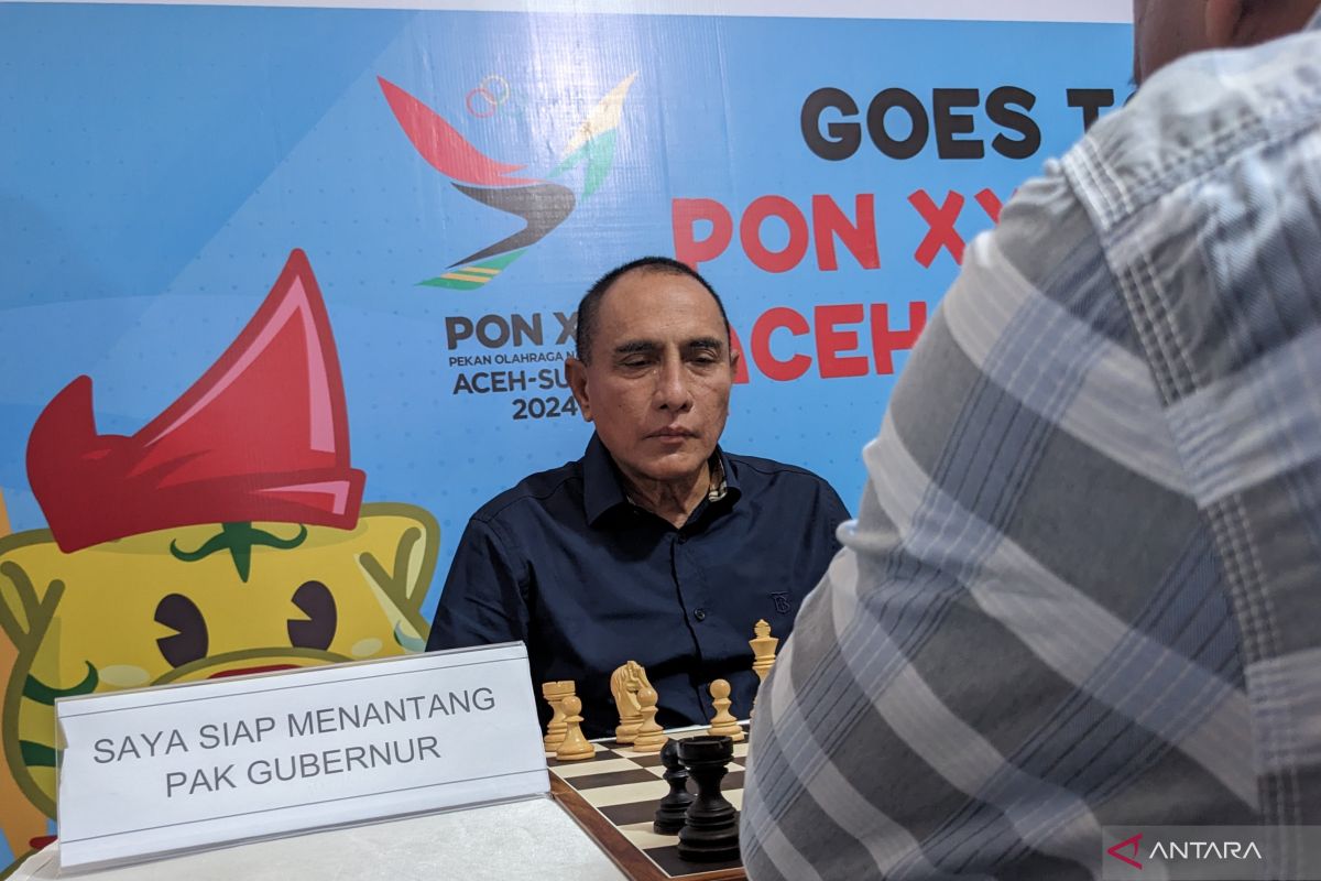 Gubernur Edy Rahmayadi semangati atlet di Pekan Raya Sumatera Utara