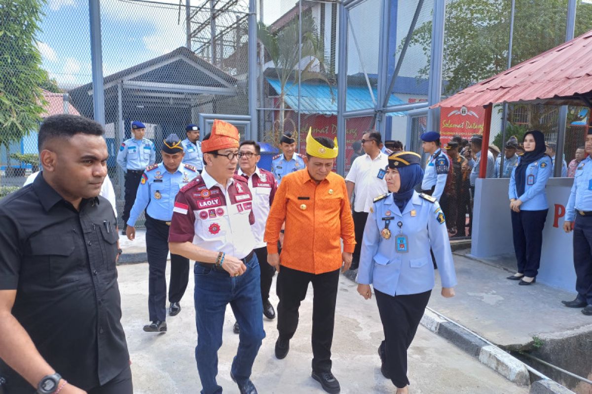 Minister lauds prisoner rehabilitation program at Tanjungpinang