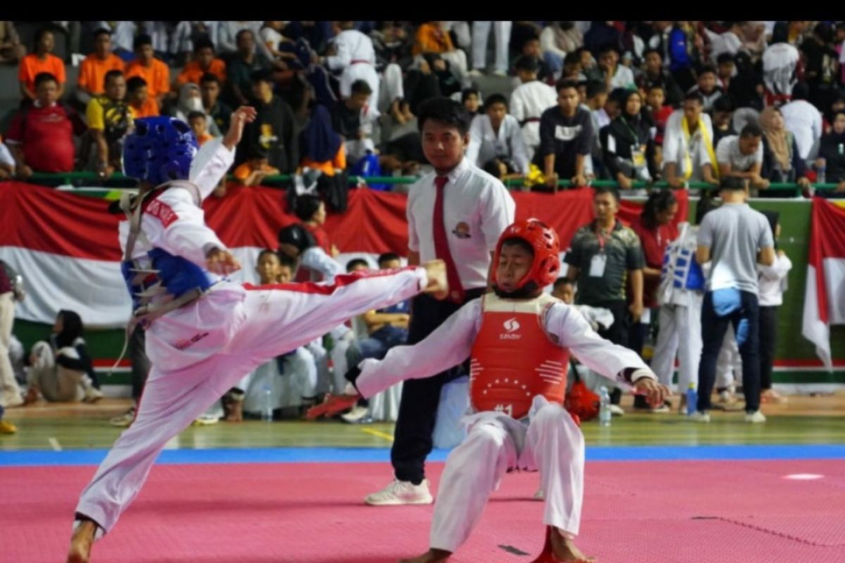 1.700 atlet ikuti KejuaraanTaekwondo Pangdam II Sriwijaya