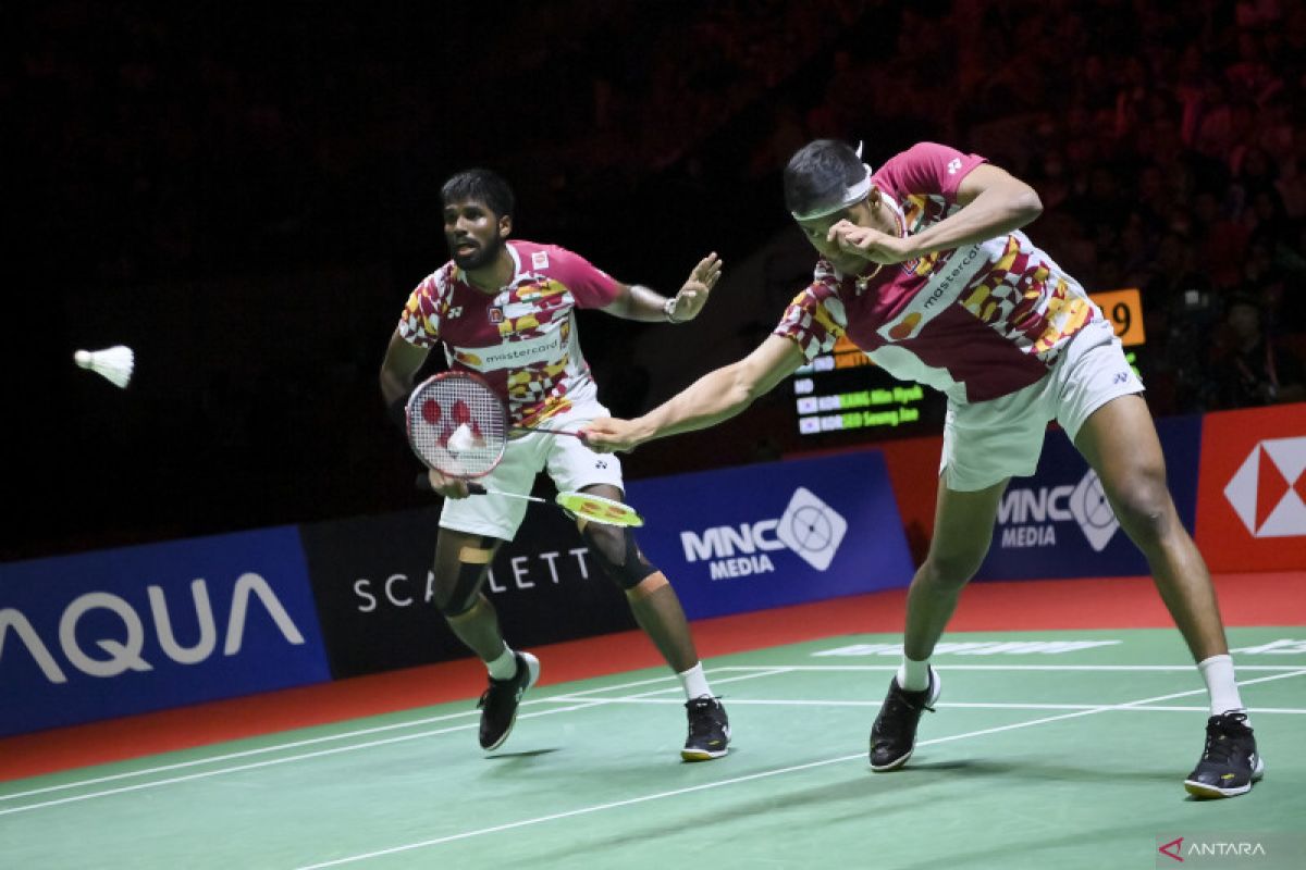 Rankireddy/Shetty rebut gelar juara perdana di Indonesia Open 2023