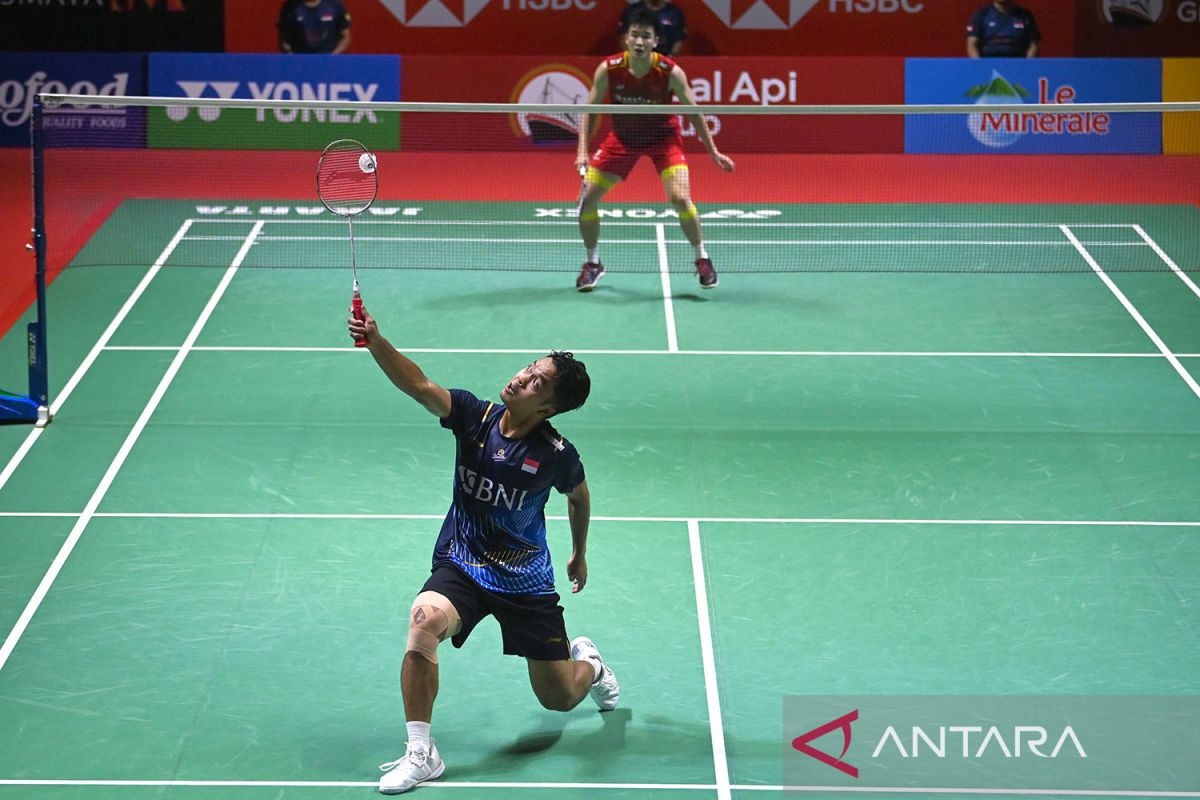 Indonesia Open 2023 - Ginting jadi satu-satunya harapan tuan rumah di final