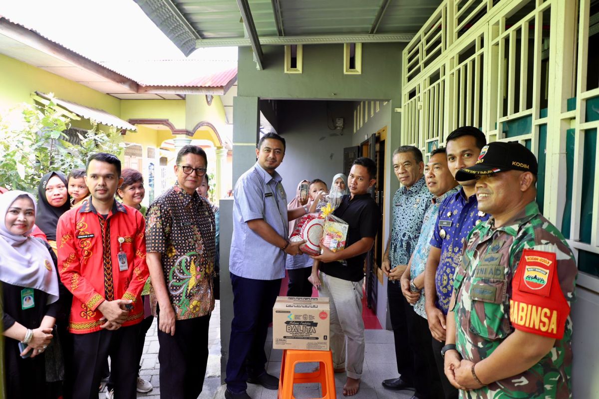 Wakil Wali Kota Binjai kunjungi kediaman anak stunting