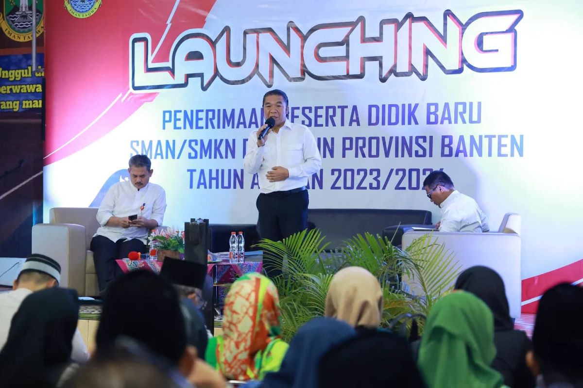 Al Muktabar luncurkan PPDB SMAN/SMKN dan SKhN Provinsi Banten tahun 2023/2024