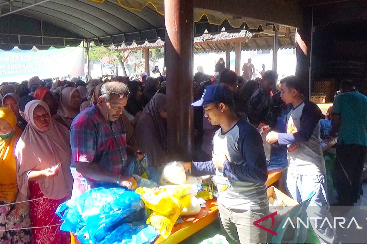 Pasar murah jelang Idul Adha di Lhokseumawe diserbu warga